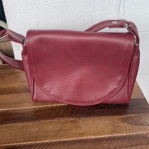 Florida key handbag. Burgundy